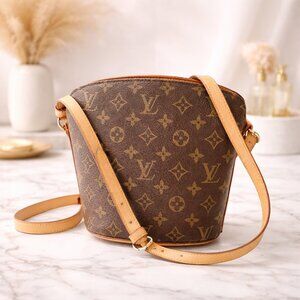 Authentic Louis Vuitton Drouot Monogram Crossbody Bag LC355-081924
